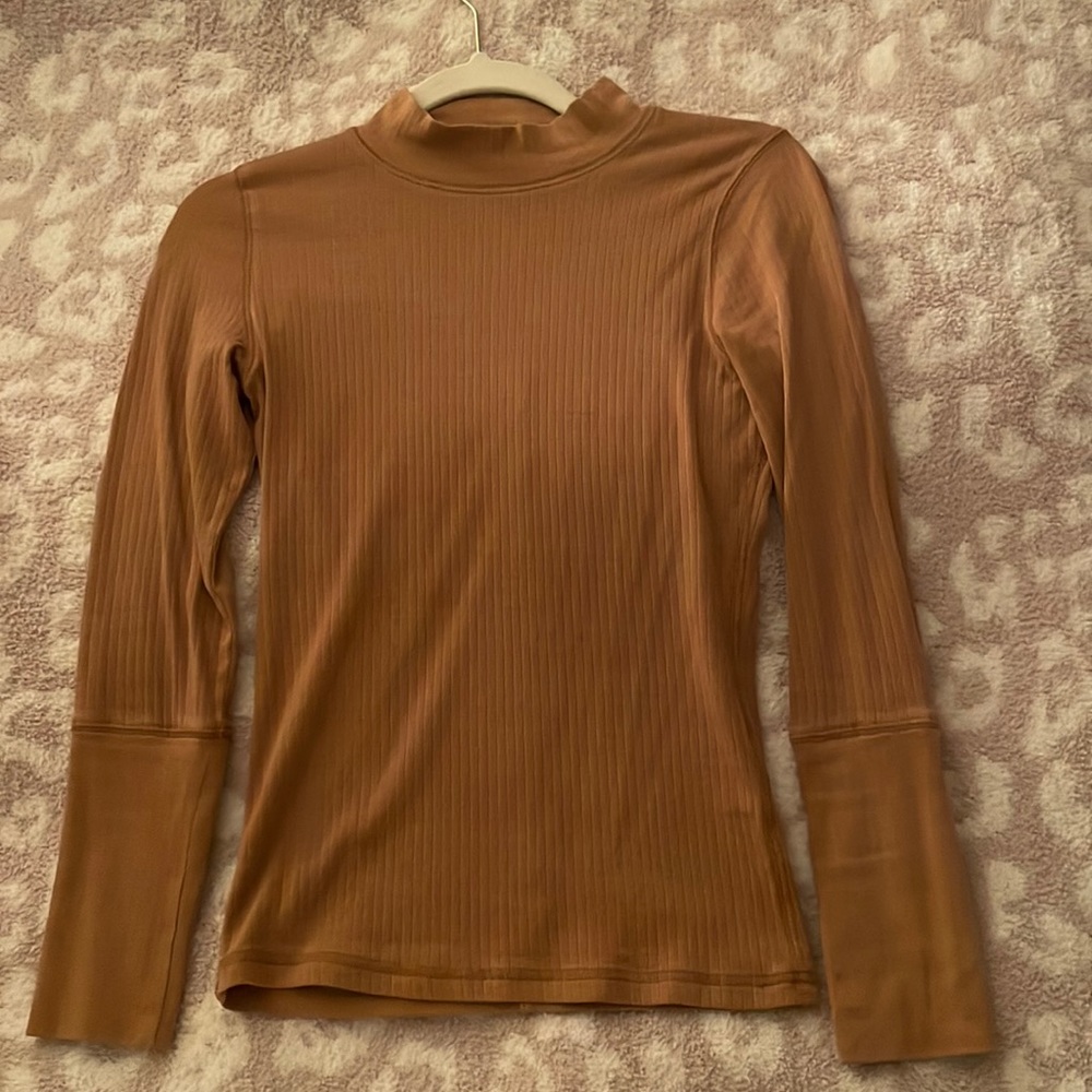 Free People Mock neck long sleeve